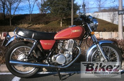 1982 Yamaha SR 500 S photo